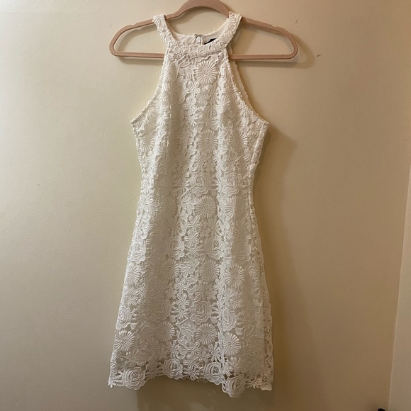 Lulus white lace dress - Picture 1 of 2